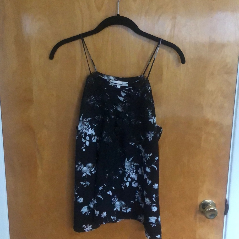 WAYF cami with lace detail